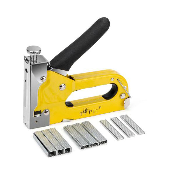 Staple Gun Heavy Duty dengan 900 Staples